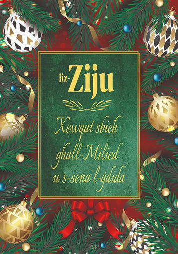 Picture of LIZ-ZIJU XEWQAT SBIEH GHALL-MILIED KARTOLINA